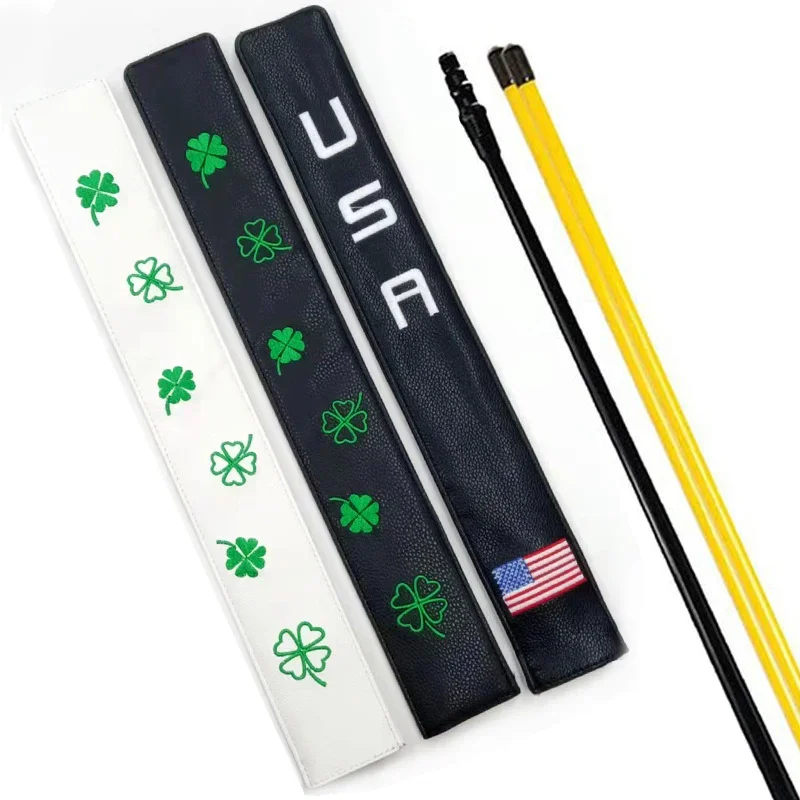 Golf Equipment Guide - PU Leather Golf Alignment Rod Cover