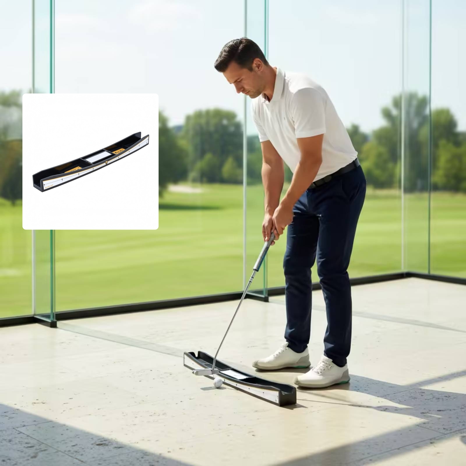 Putting Practice Aid Low-profi - огляд і ціна Golf Equipment To Practice At Home