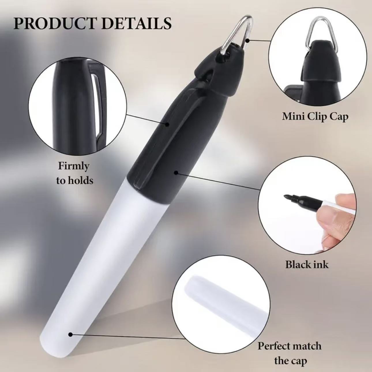 12pcs Golf Marking Pen Mini Pe - огляд і ціна Golf Equipment And Accessories