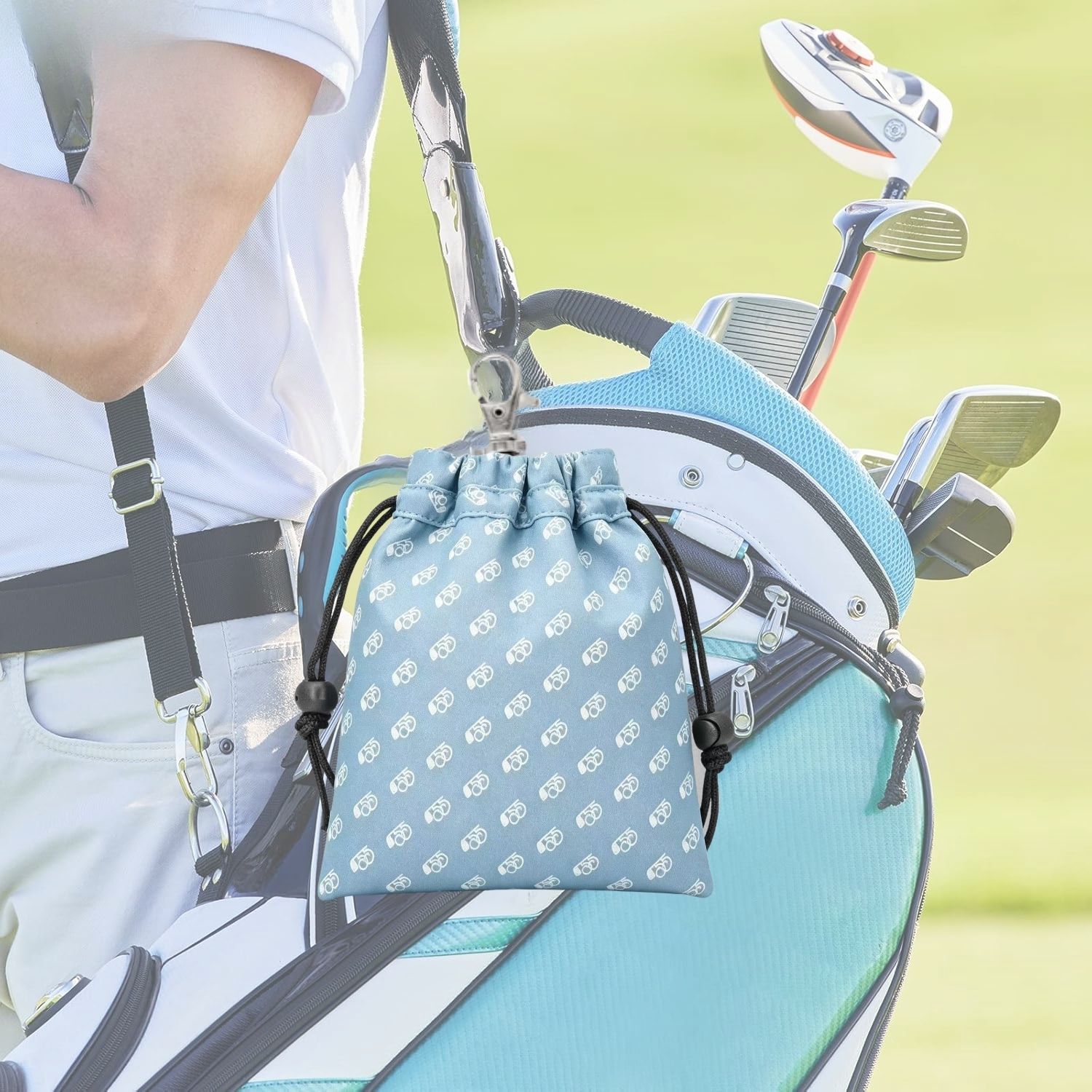 A Minimalist Blue Golf Valuabl - огляд і ціна Golf Equipment Bag