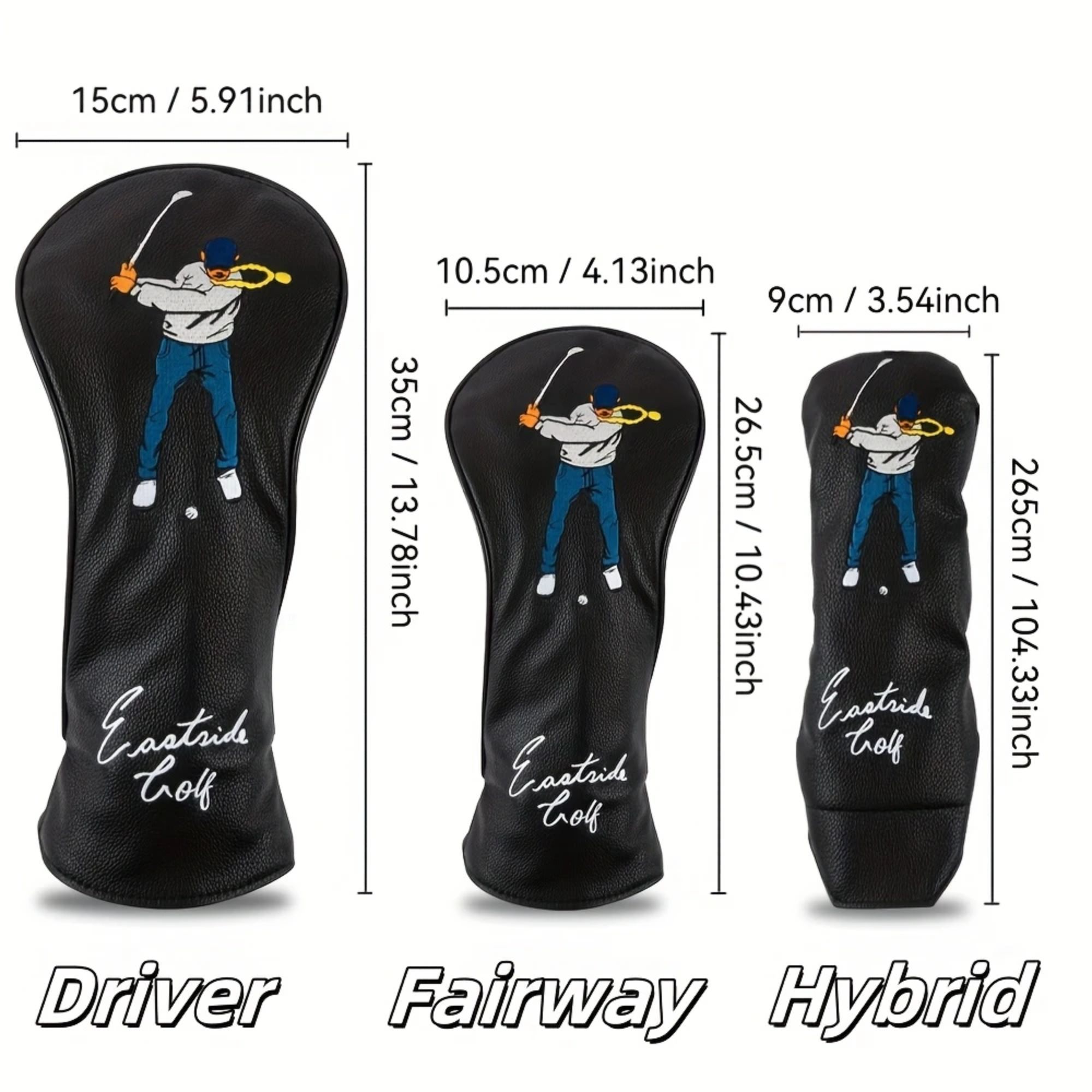 Golf Club Head Cover Durable S - огляд і ціна Golf Equipment Bag