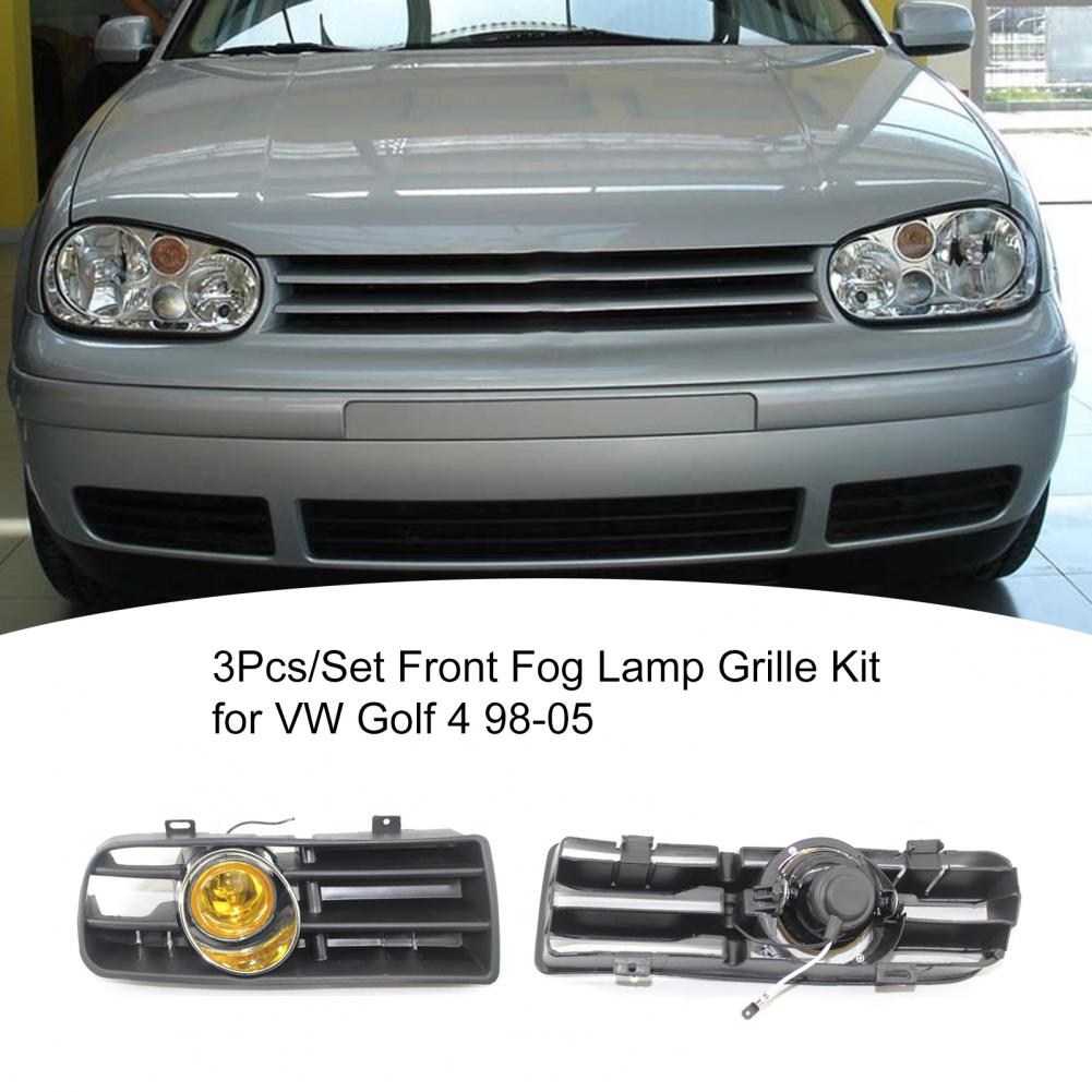 3Pcs/Set Fog Lamp Car Grille F - огляд і ціна Golf Equipment And Accessories